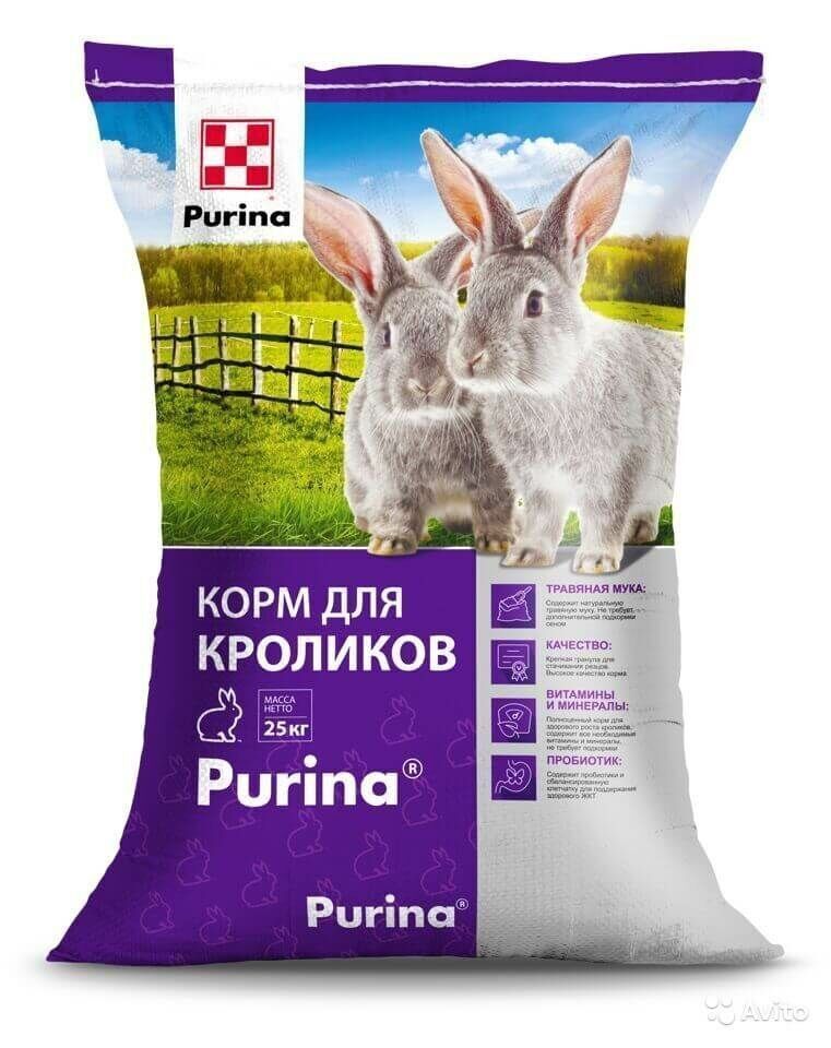 Комбикорм для кроликов Универсальный Purina 25 кг   и .